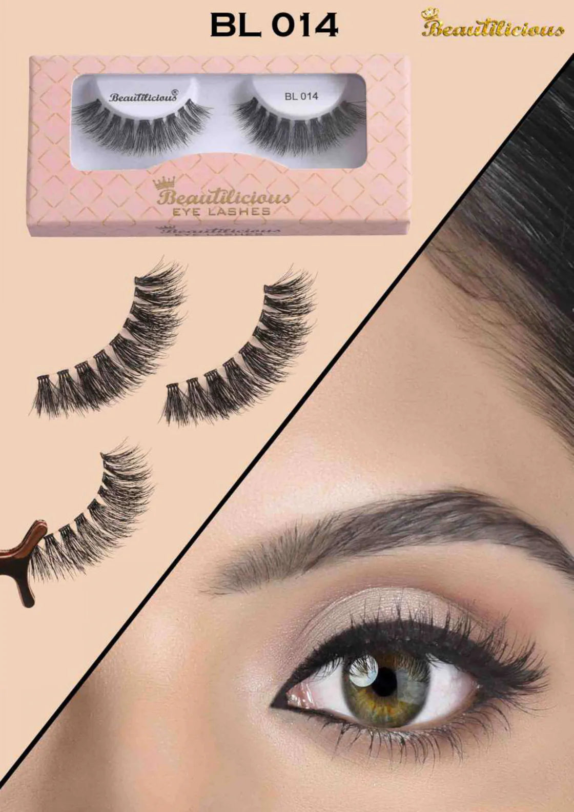 Beautilicious - False Eyelashes - BL 014