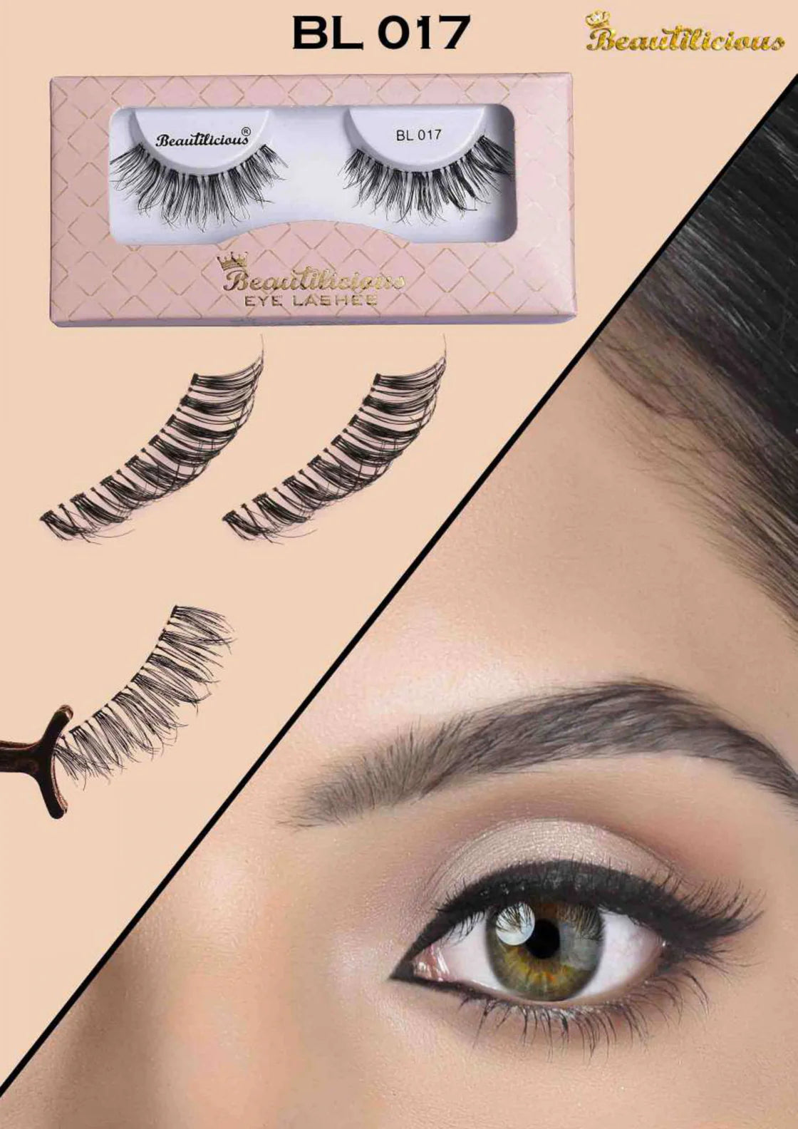 Beutilicious - False Eyelashes - BL 017