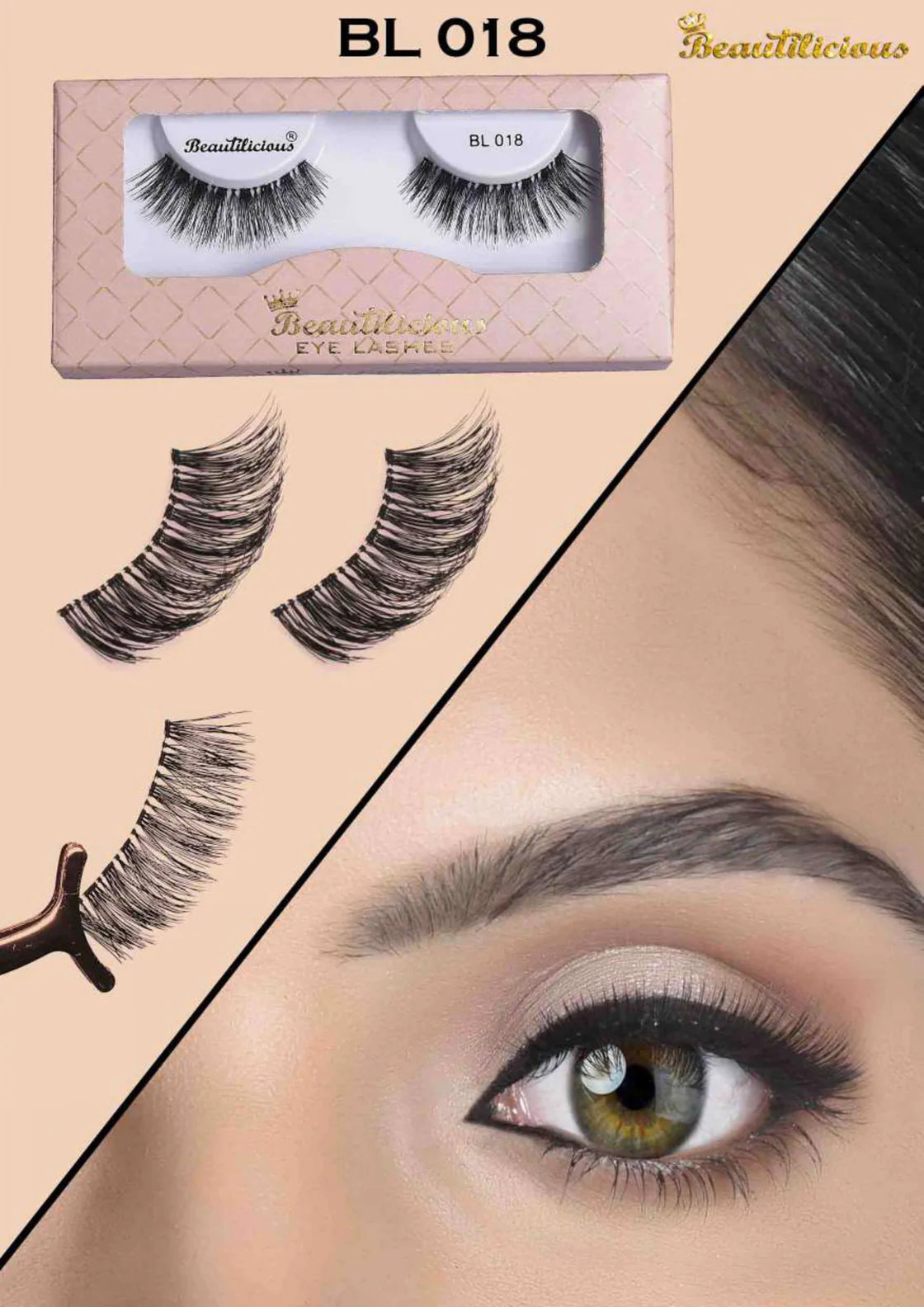 Beutilicious - False Eyelashes - BL 018