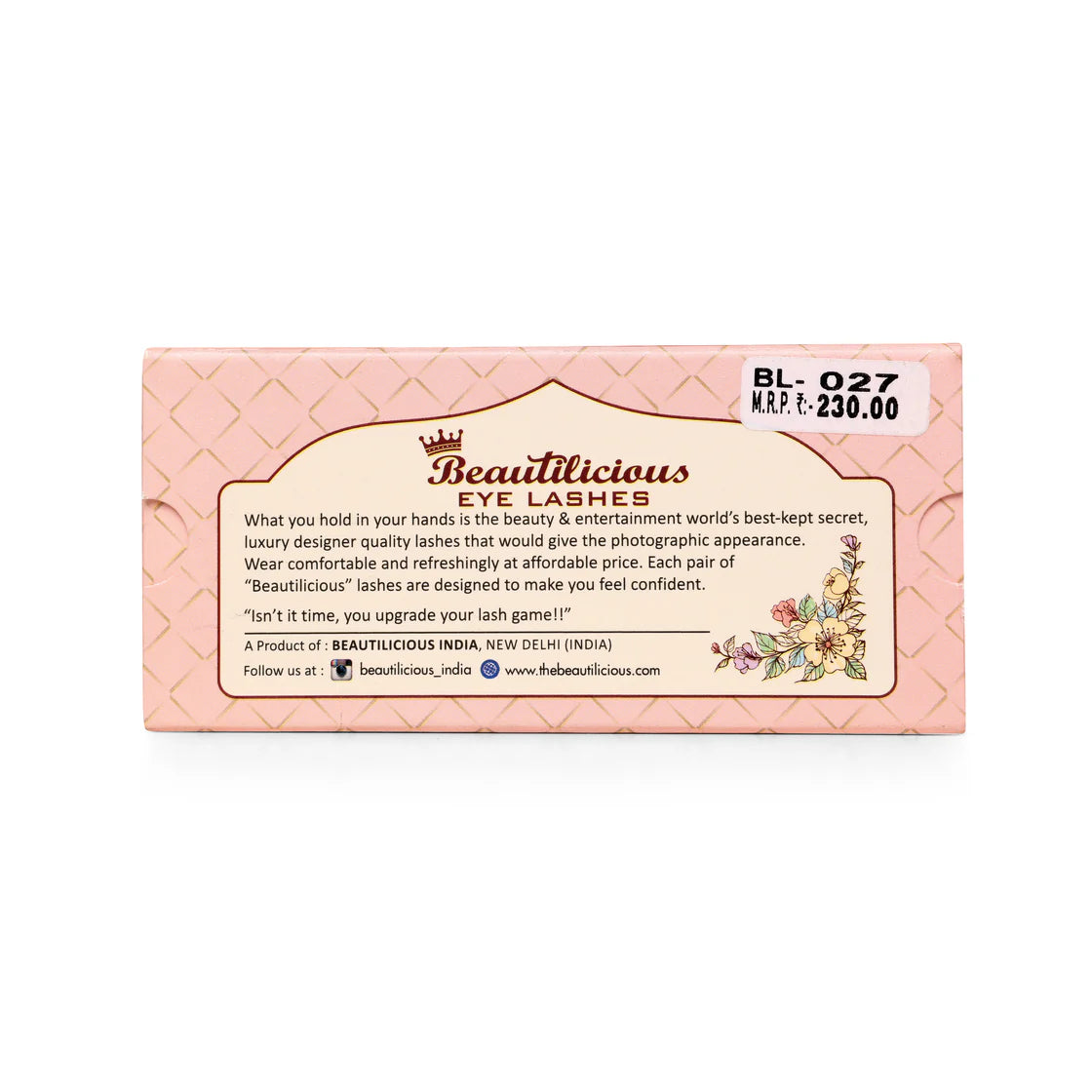 Beutilicious - False Eyelashes - BL 027