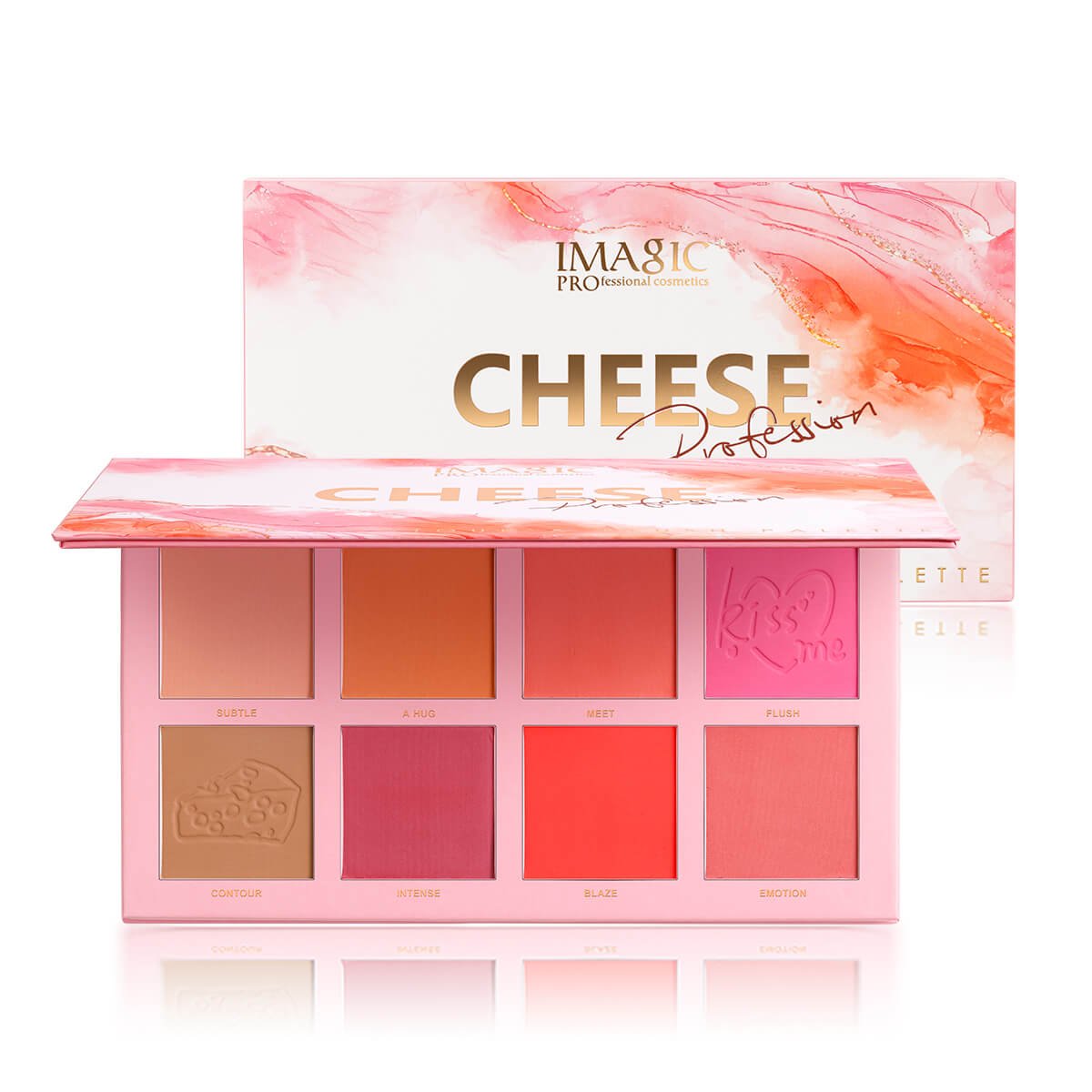 Imagic - 8 Color Contour & Blush Palette