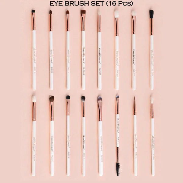 Beautilicious - Eye Brush Set (16 PCs)