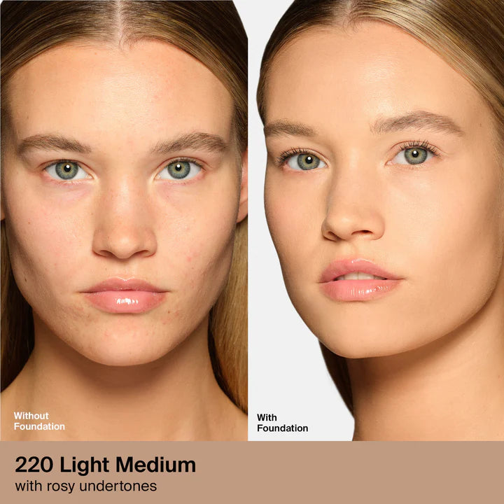 Variant: 220 Light Medium Warm | HAUS LABS Triclone™ Skin Tech Foundation