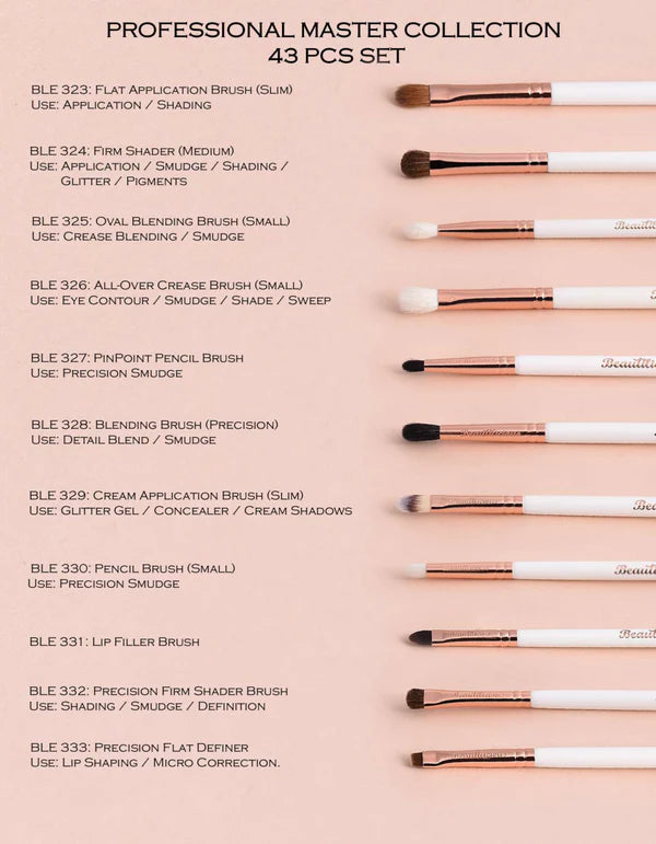 Beautilicious - Professional Master Collection (43 PCS SET)