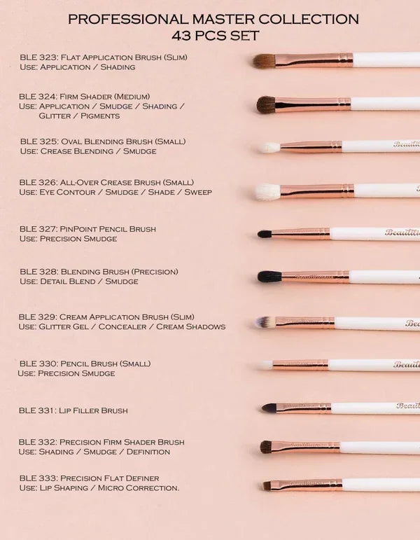 Beautilicious - Professional Master Collection (43 PCS SET)