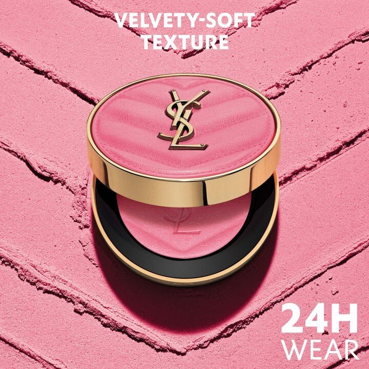 Variant: 93 Restless Rose | YSL MAKE ME BLUSH 24H BUILDABLE BLURRING POWDER BLUSH