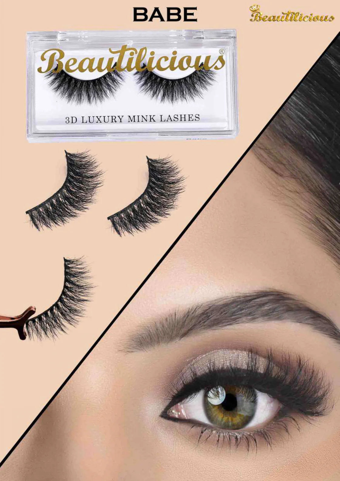 Beautilicious - Mink Eyelash - Babe