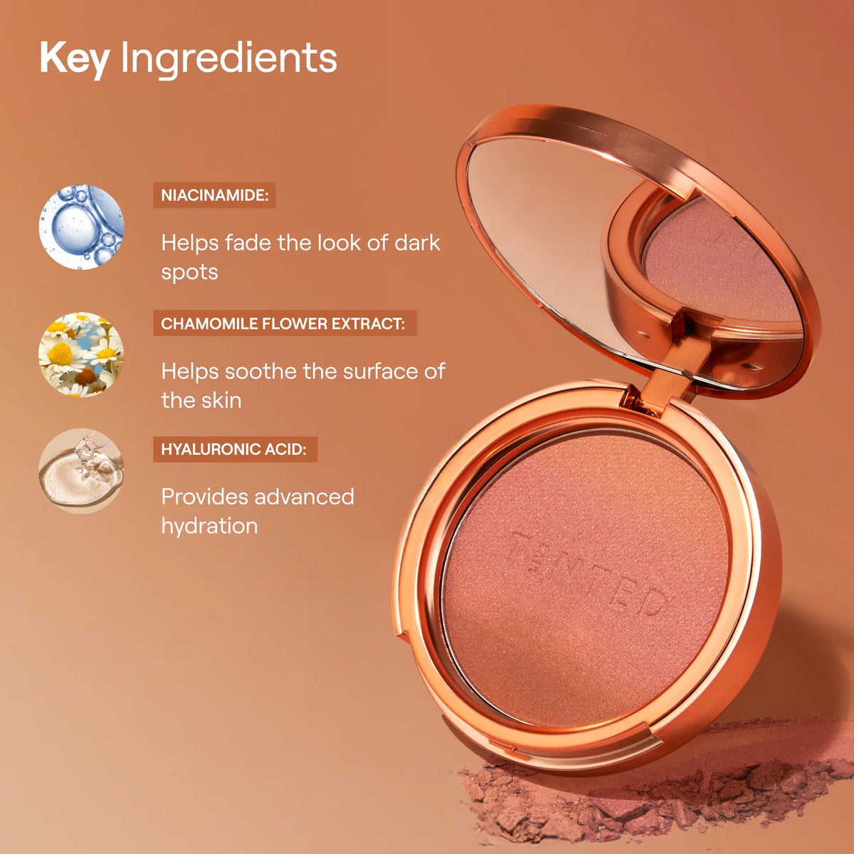 Variant: 01 Sonoran Sunrise | Tinted - Huebeam® Gradient Blushing Bronzer