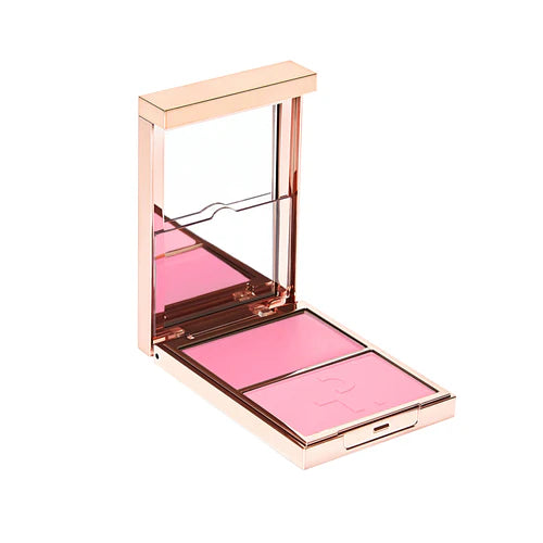 PATRICK TA MAJOR DOUBLE-TAKE CRÈME & POWDER BLUSH DUO She's Blushing
