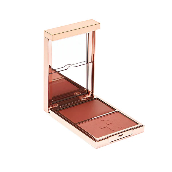 PATRICK TA MAJOR DOUBLE-TAKE CRÈME & POWDER BLUSH DUO She's Blushing