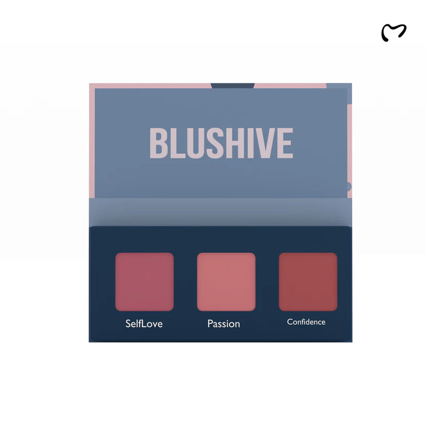 Makezmia - Invisiblend Concealer Palette + Free Blushhive Blusher Palette
