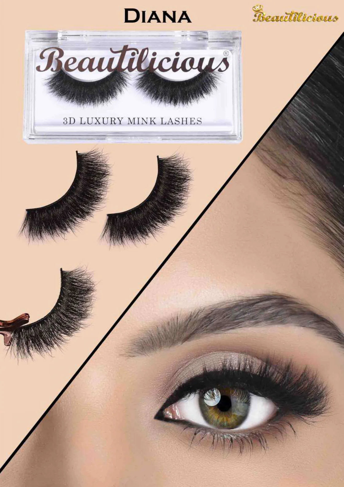 Beautilicious - Mink Eyelash - Diana
