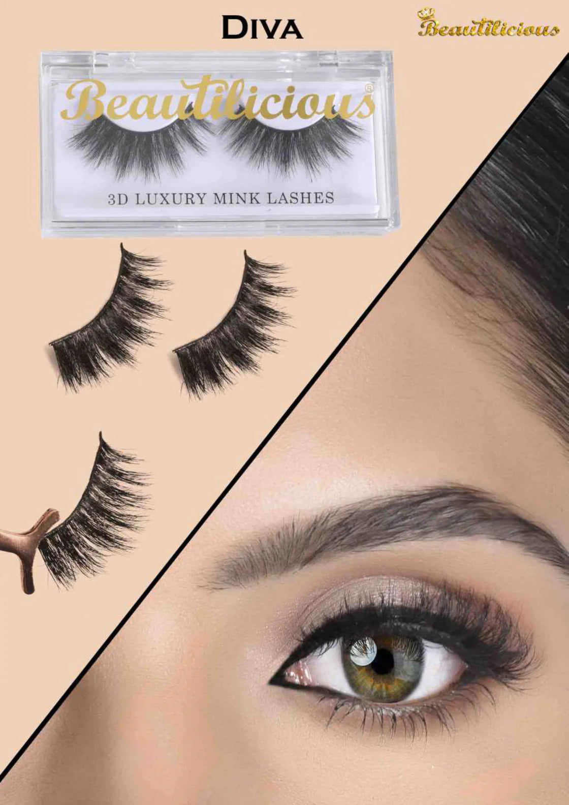 Beautilicious - Mink Eyelash - Diva