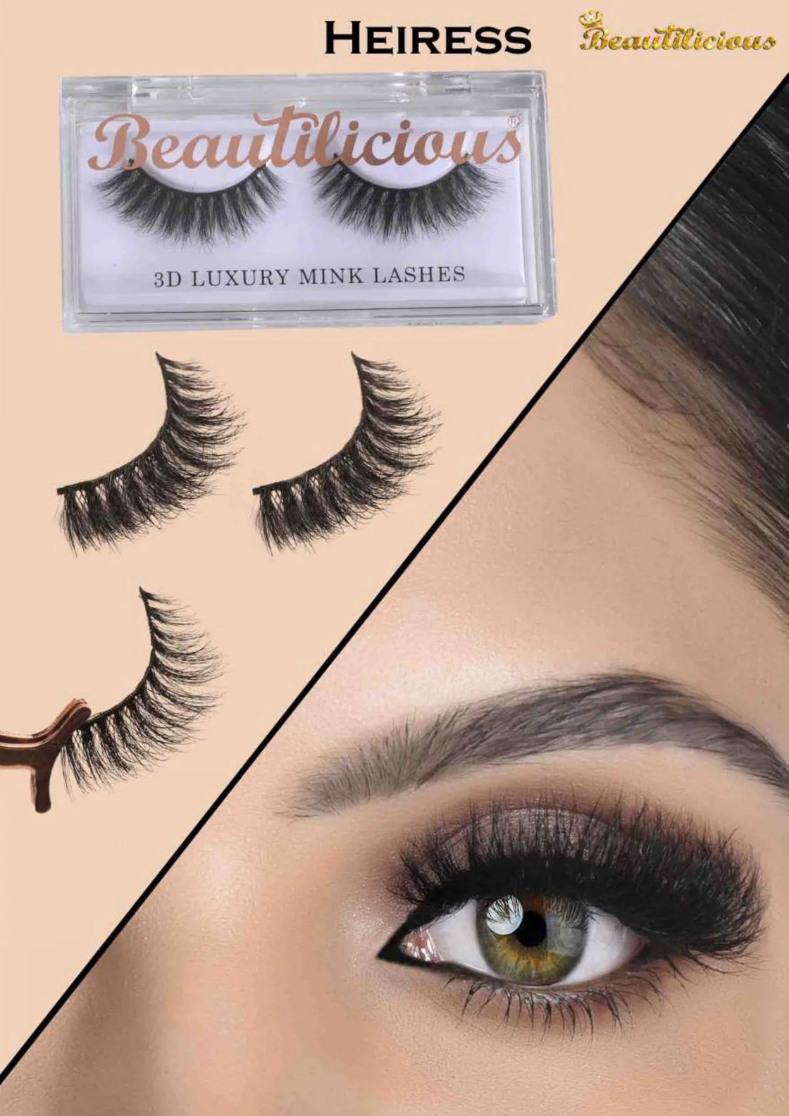 Beautilicious - Mink Eyelash - Heiress