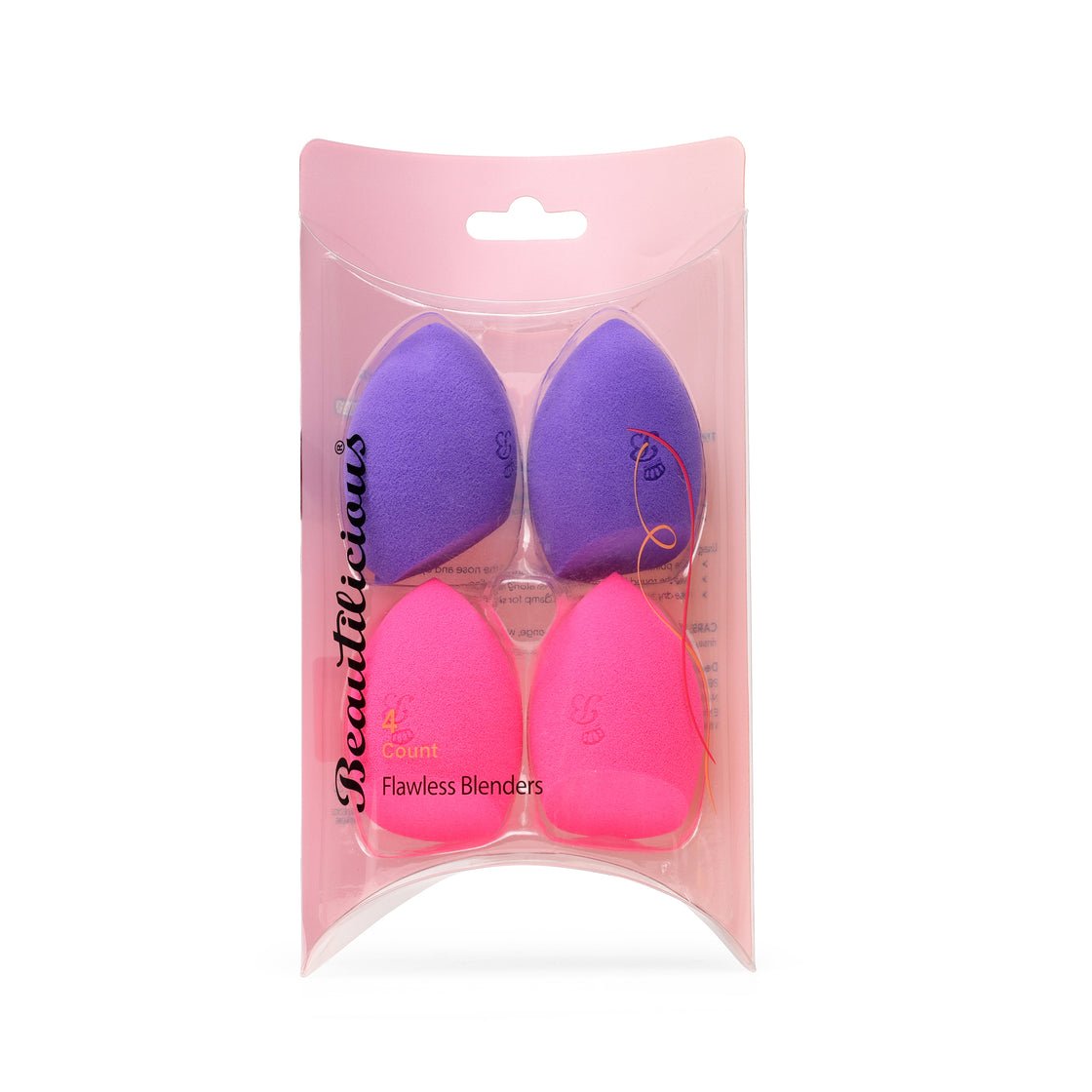 Beautilicious - Bake Cut 4 Pcs - Flawless Blenders (Multicolor)