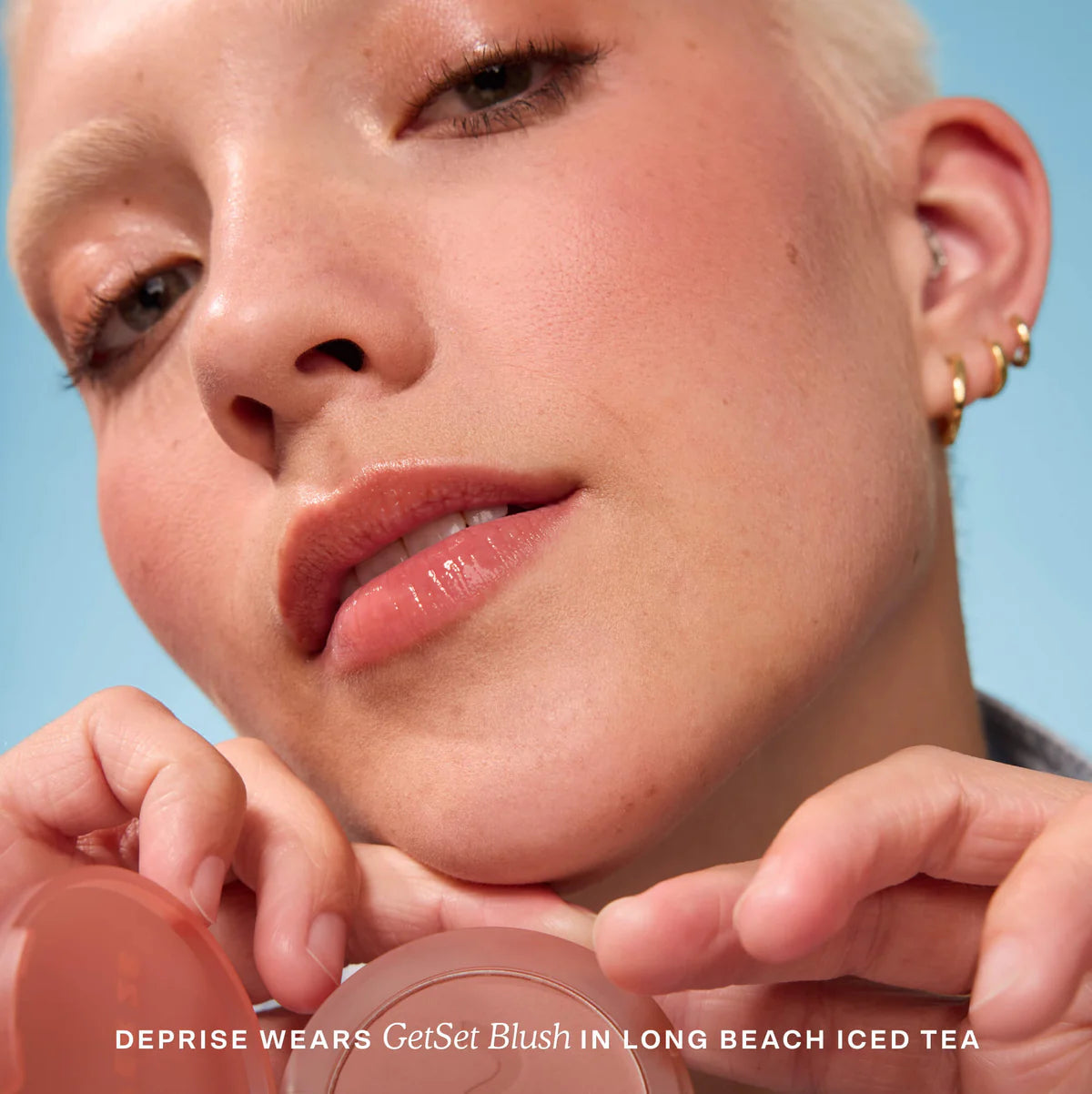 Tower 28 - GetSet® Matte Powder Blush - Long beach Iced Tea