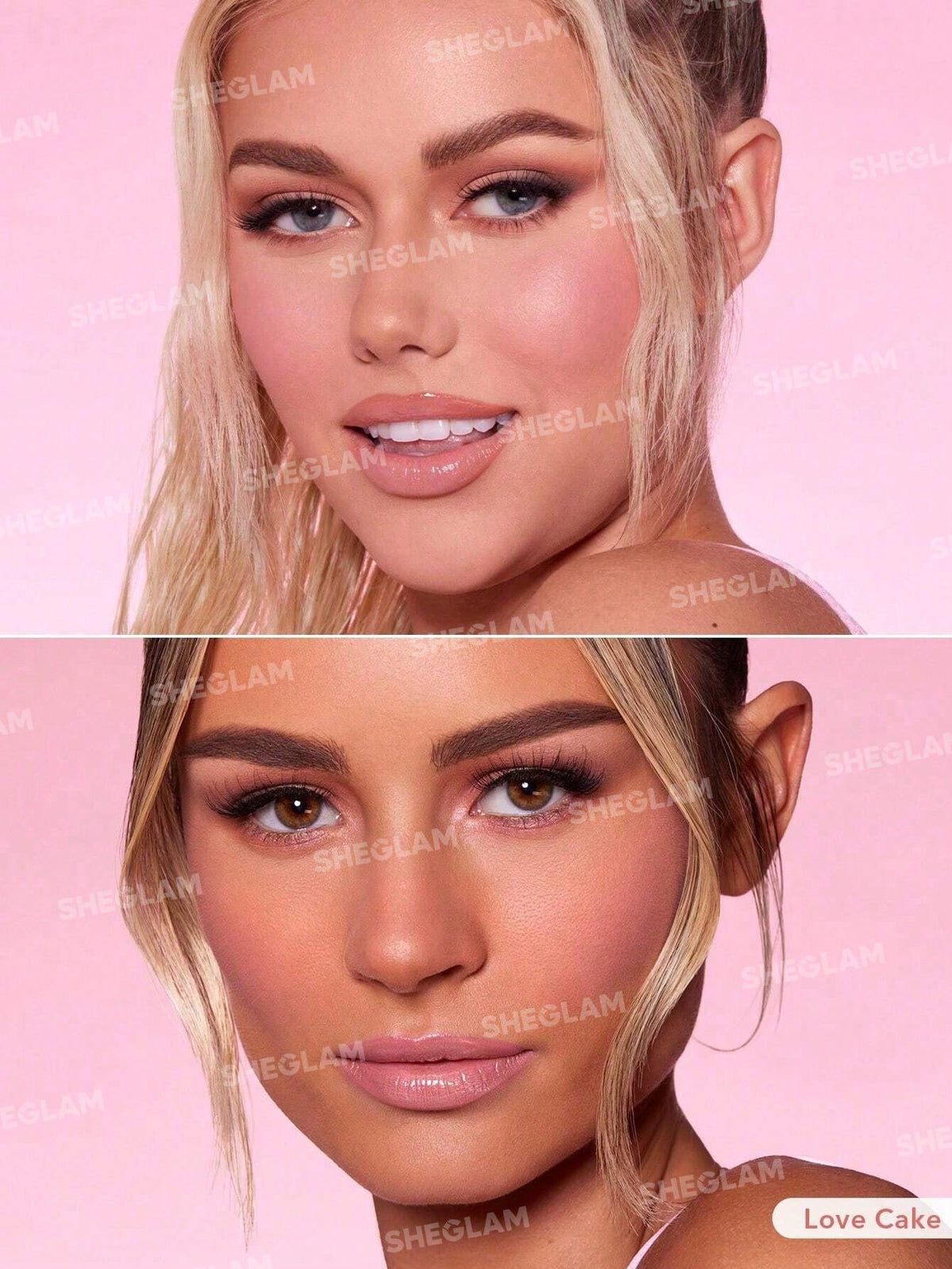 Variant: Love Cake | SheGlam - Color Bloom Liquid Blush Matte Finish