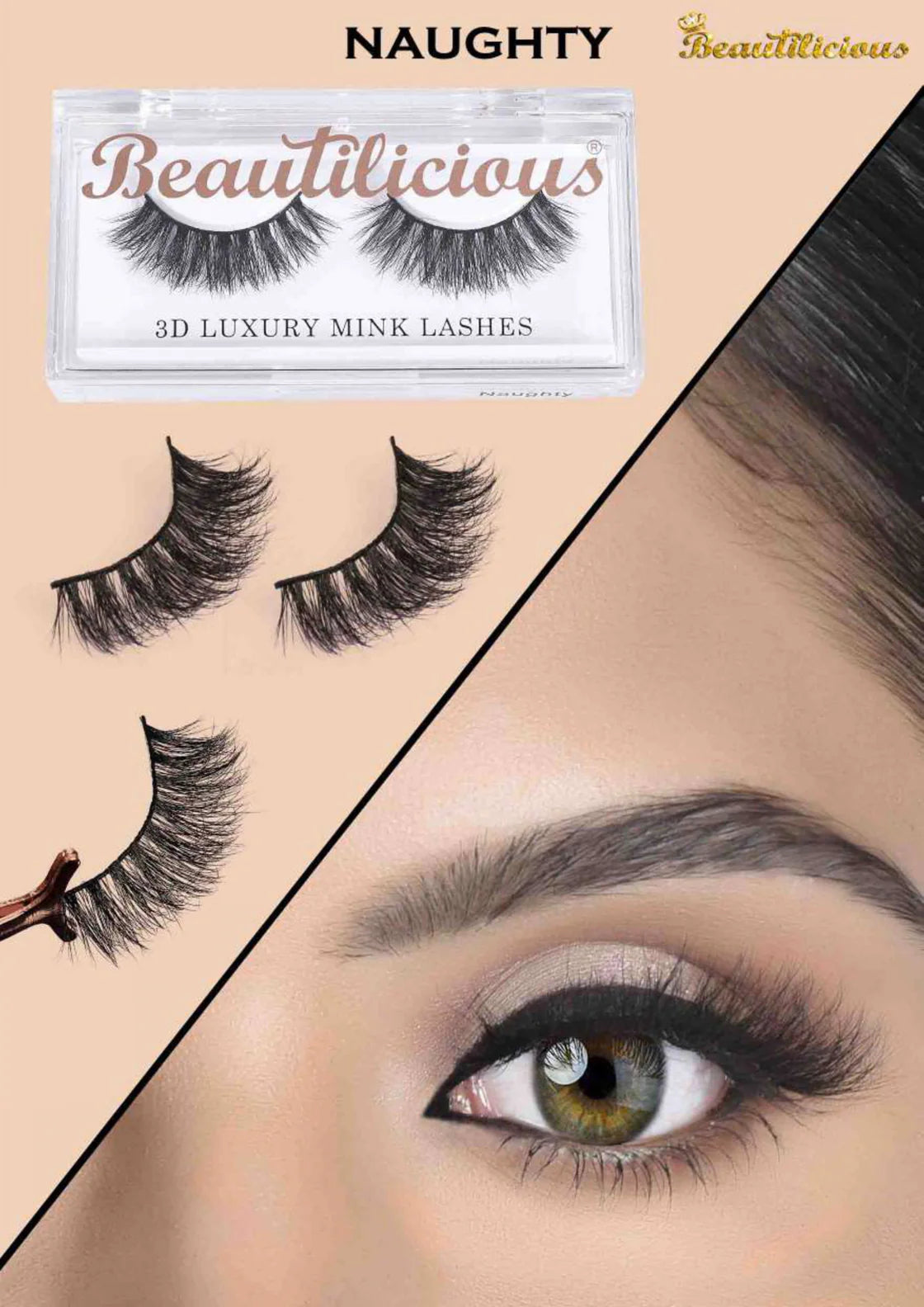 Beautilicious - Mink Eyelash - Naughty