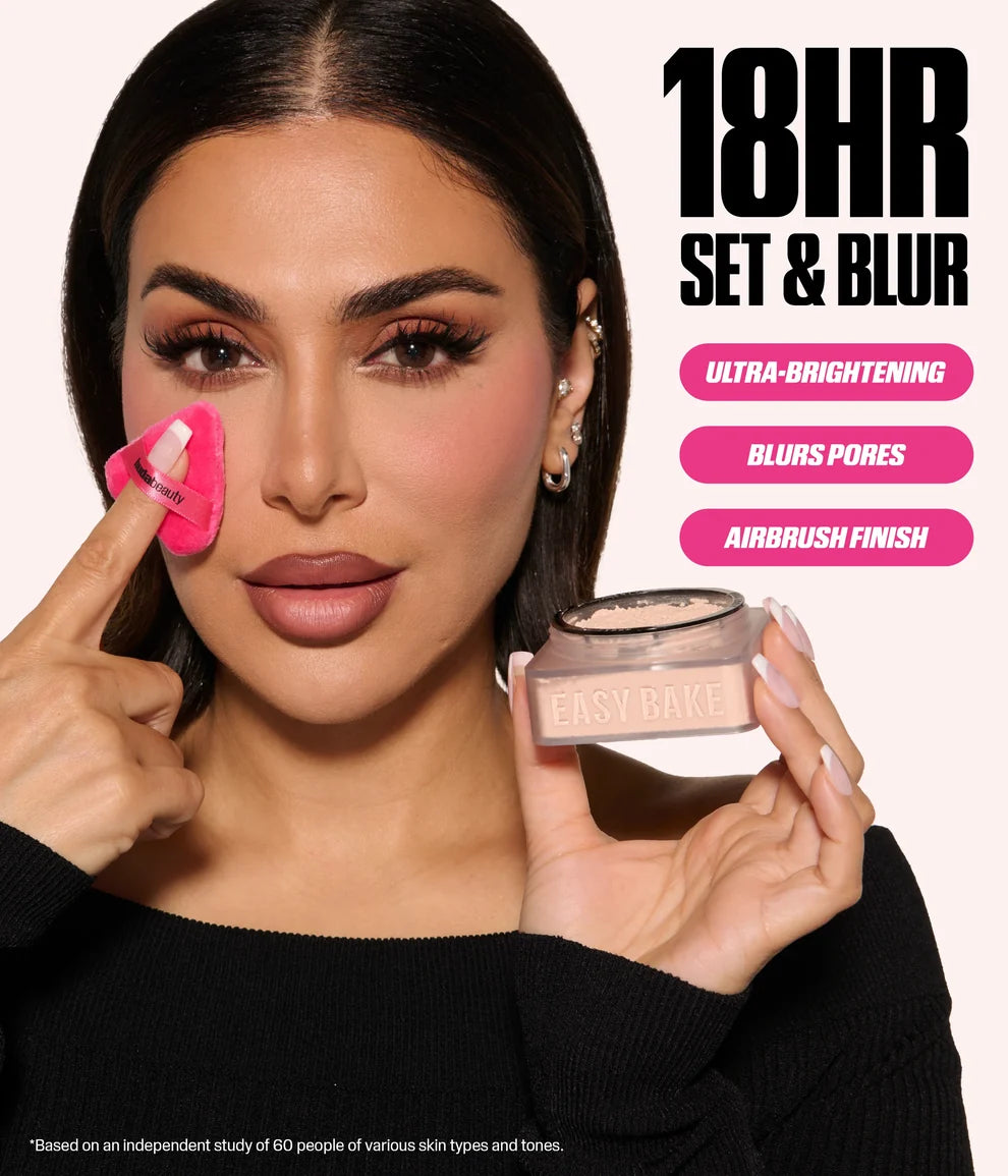 Huda Beauty - EASY BAKE LOOSE BAKING & SETTING POWDER