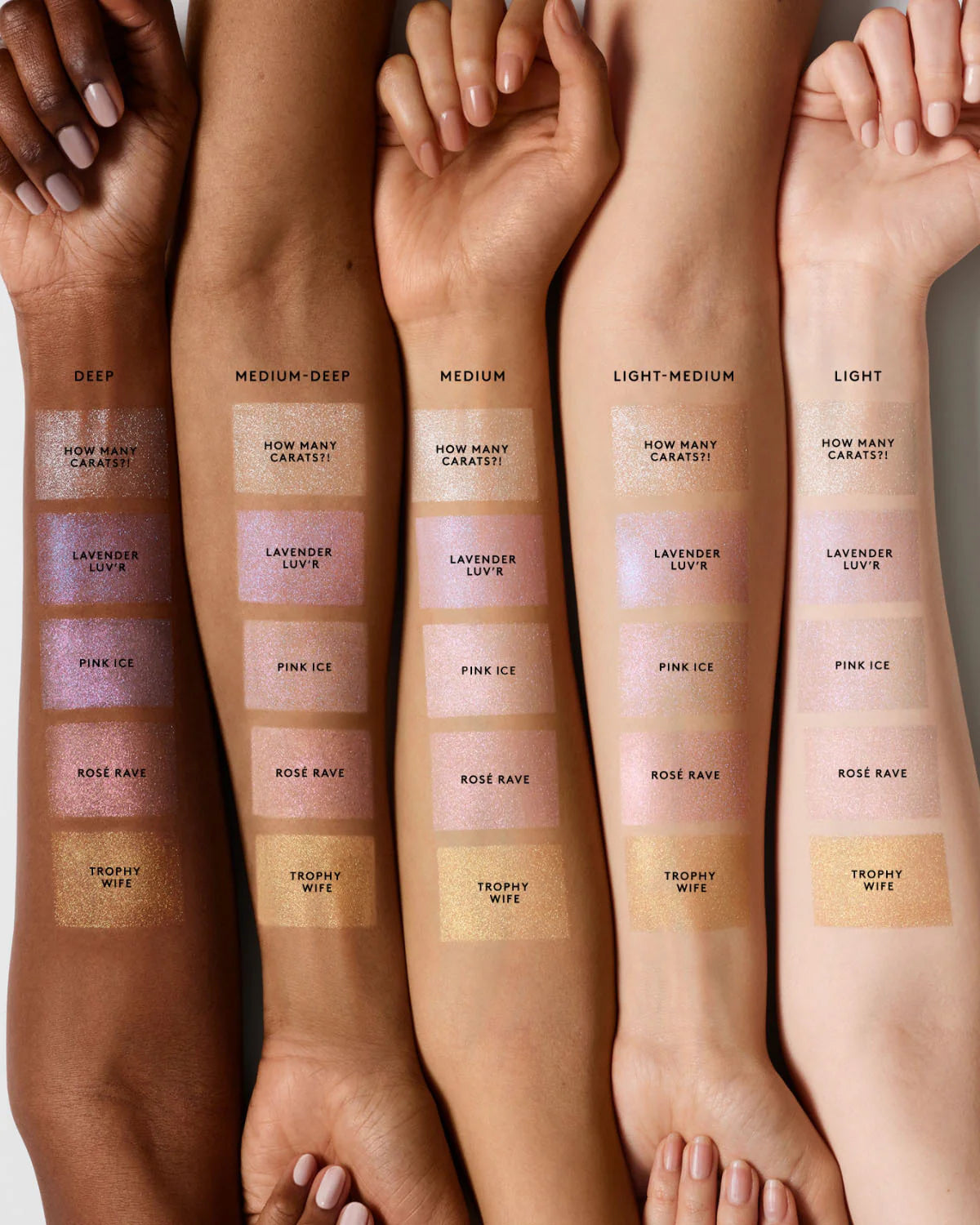 Variant: Rose Rave | Fenty Beauty - Diamond Bomb All-over Diamond Veil