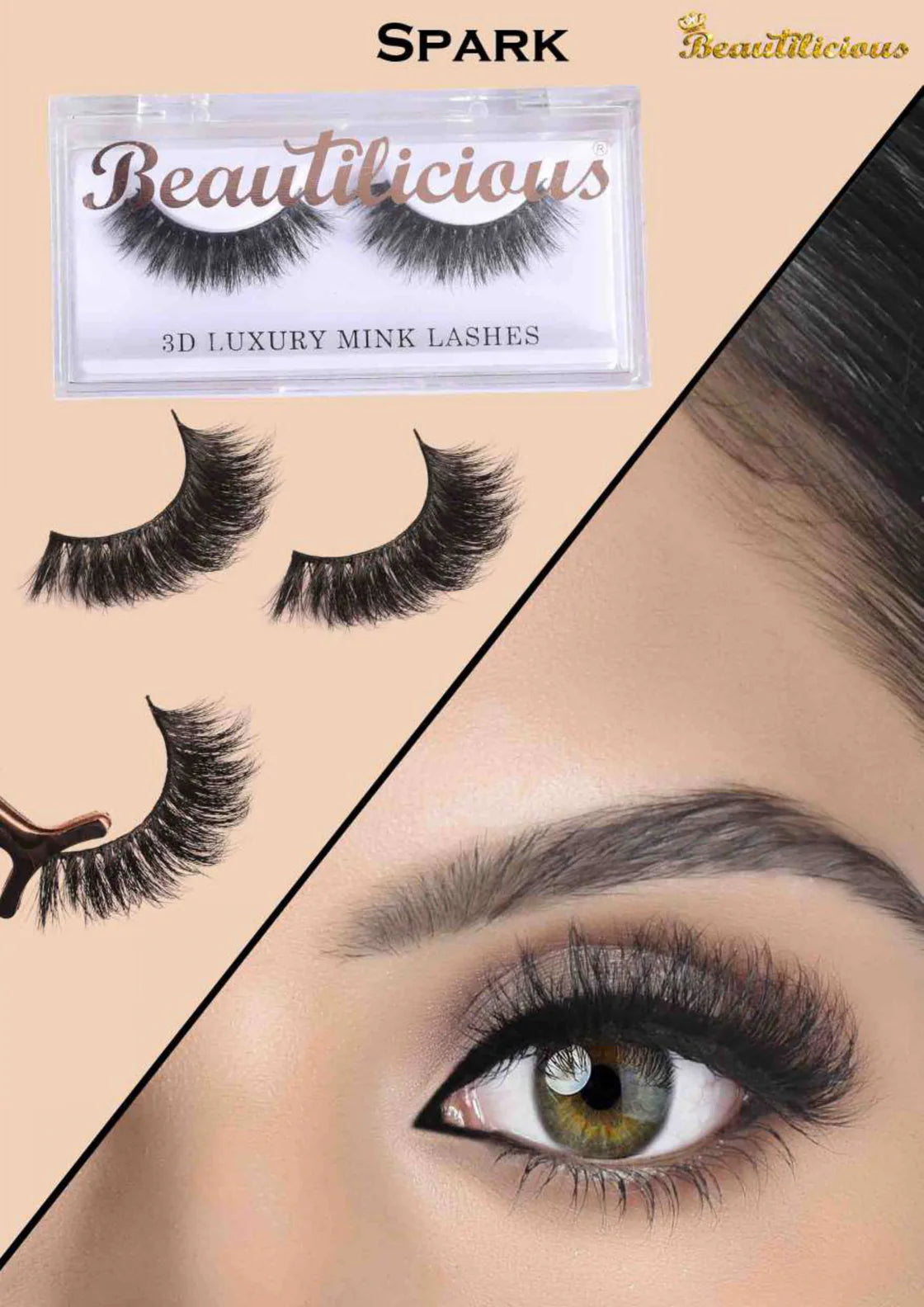 Beautiliious - Mink Eyelash - Spark