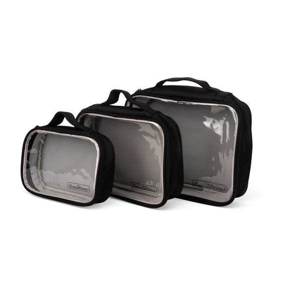 Beautilicious - Makeup Pouches - Set of 3