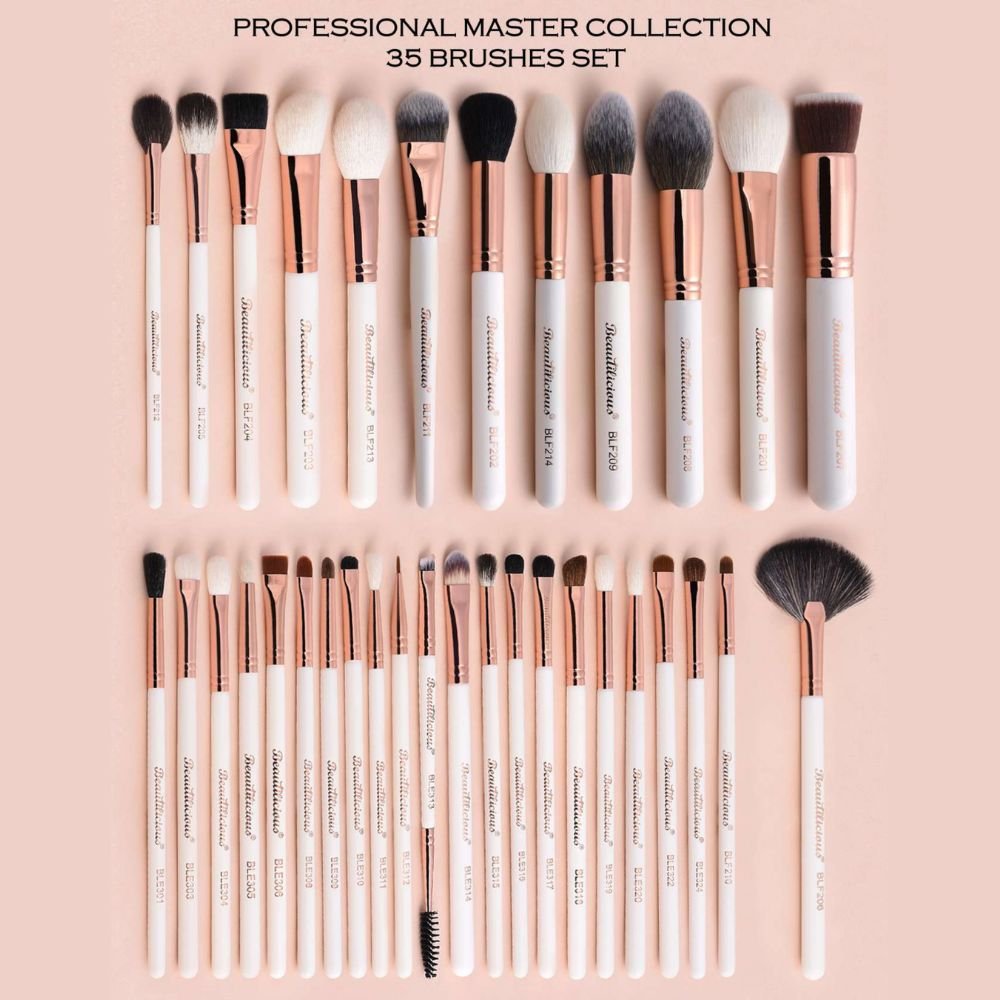 Beautilicious - Elite Mastery Precision Brush Ensemble (35 Brush Set)