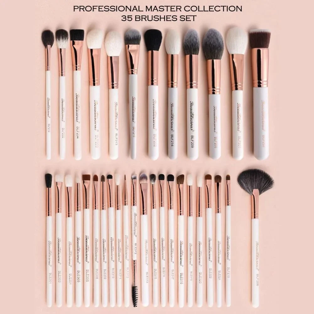 Beautilicious - Elite Mastery Precision Brush Ensemble (35 Brush Set)