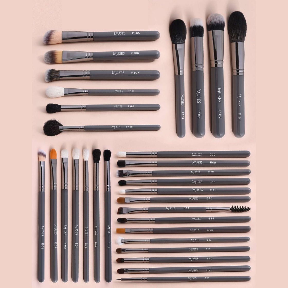 Beautilicious - Muses Collection Brush Kit (31 Pcs)
