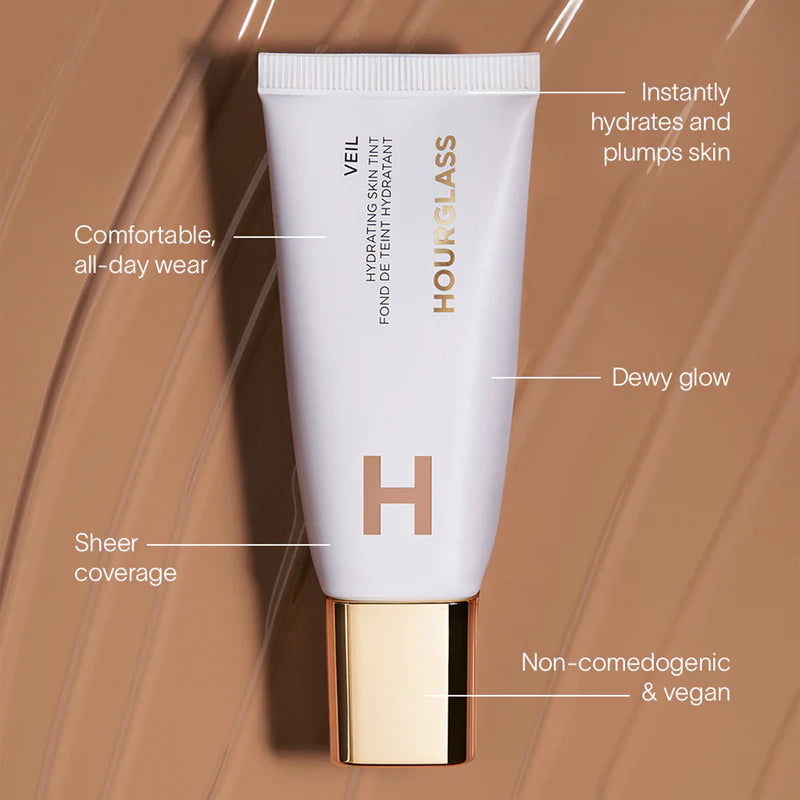 Hourglass Veil Hydrating Skin Tint – Lightweight Dewy Foundation
