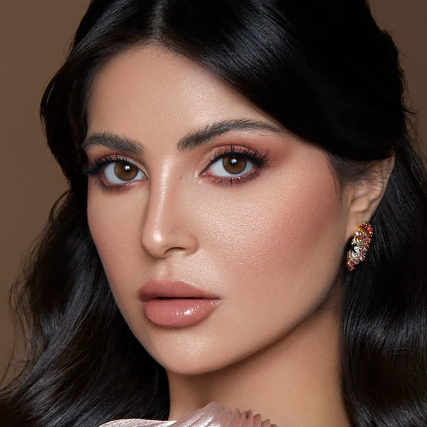 Bella Venus Color Contact Lenses – One Day, 10 Pairs Almond Brown