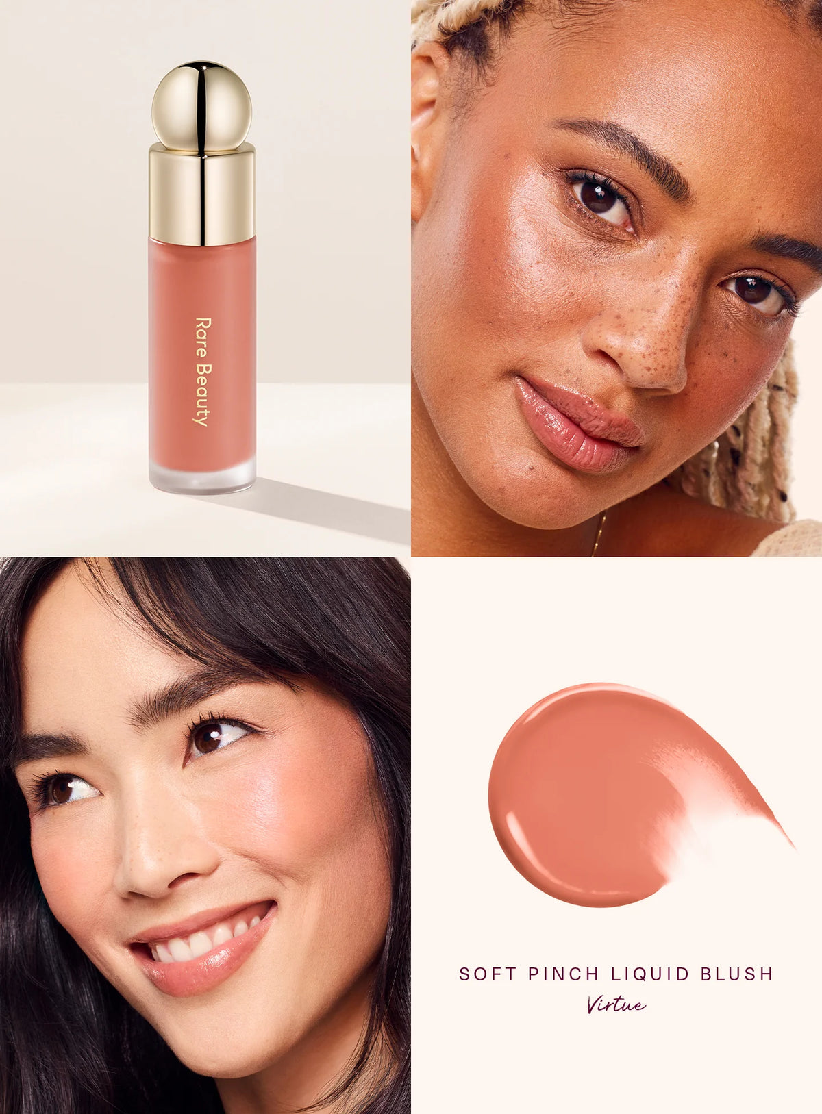 Variant: Virtue | Rare Beauty - Soft Pinch Liquid Blush