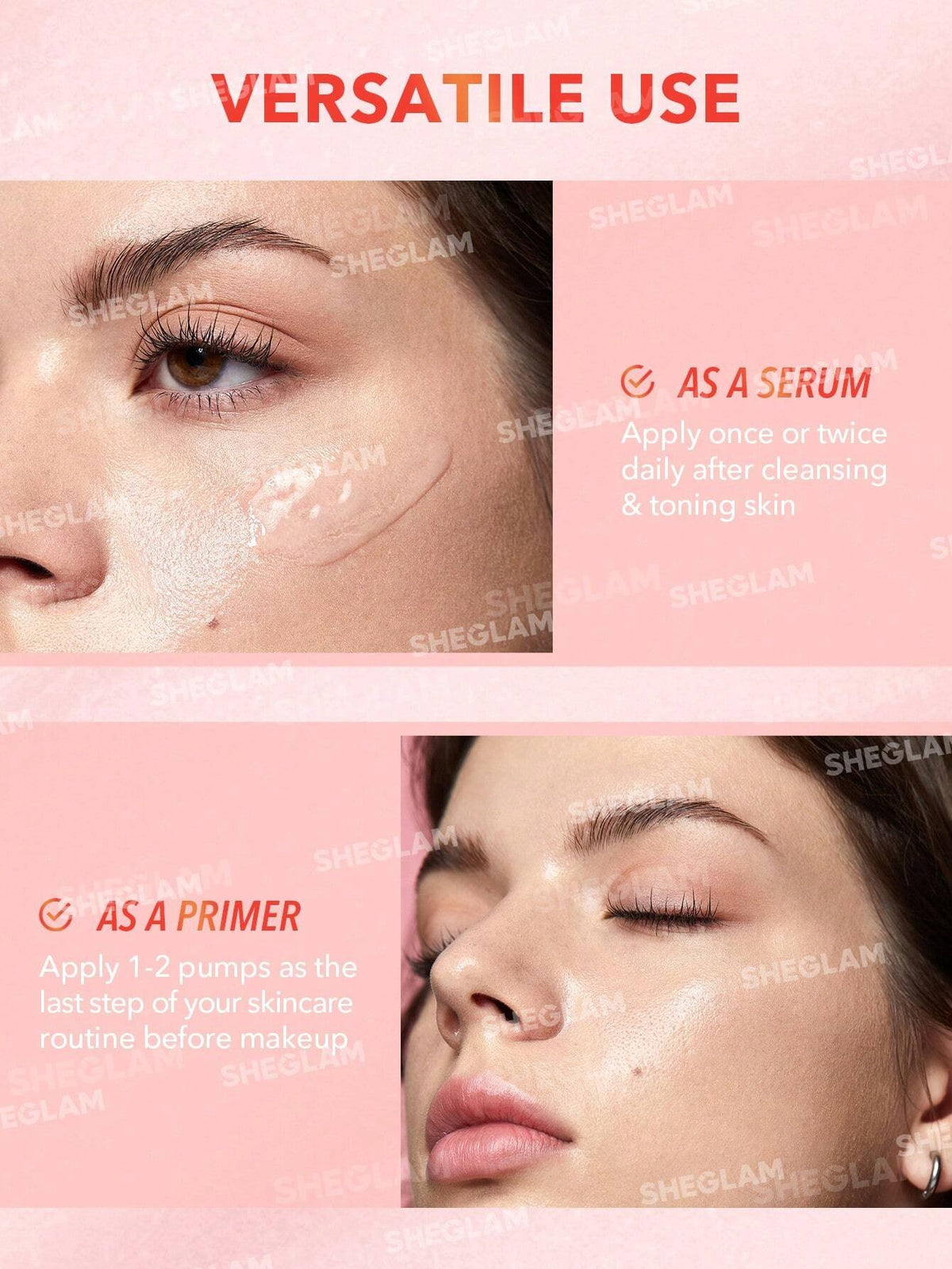 SheGlam - Melon Melt Niacinamide Serum Primer