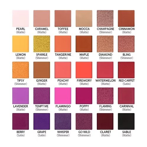 Imagic - PROfessional Cosmetic Galaxy Shine 30 Colors Eyeshadow Palette