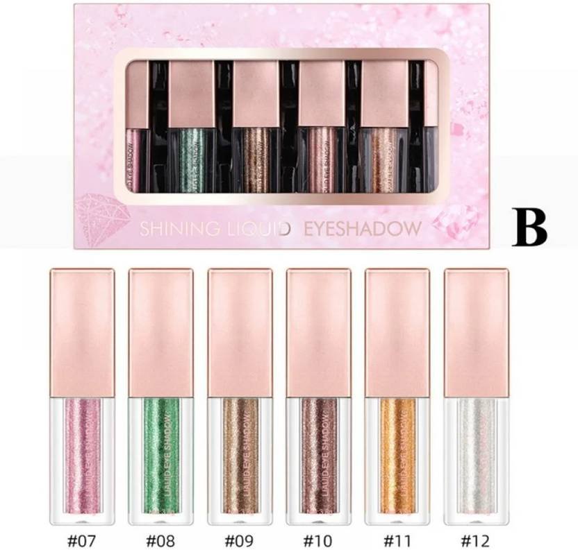 Heng Feng - Shimmer Metalic Liquid Glitter (Eyeshadow SET-B)