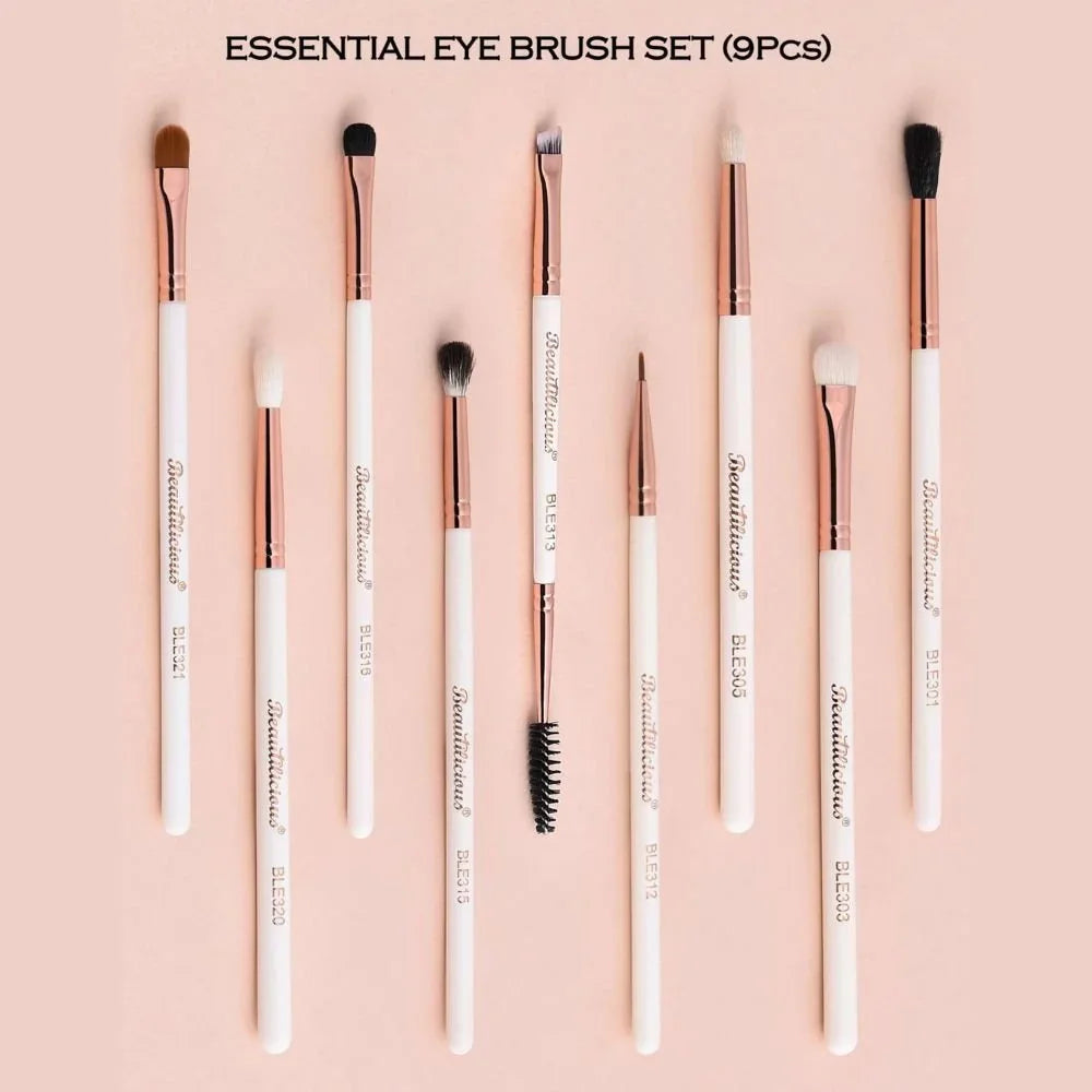 Beautilicious - Essential Eye Brush (9 Pcs)