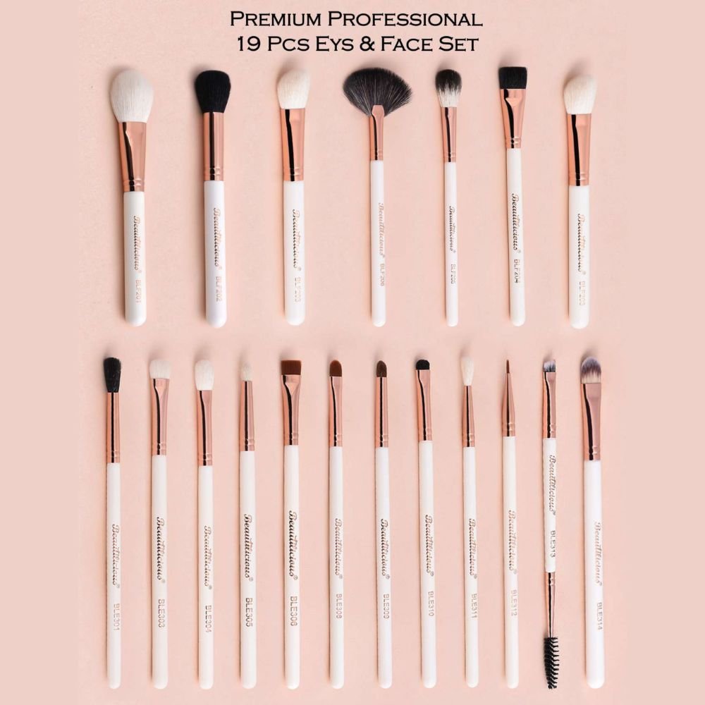Beautilicious - Premium Professional Set (19 PCs Eye & Face)