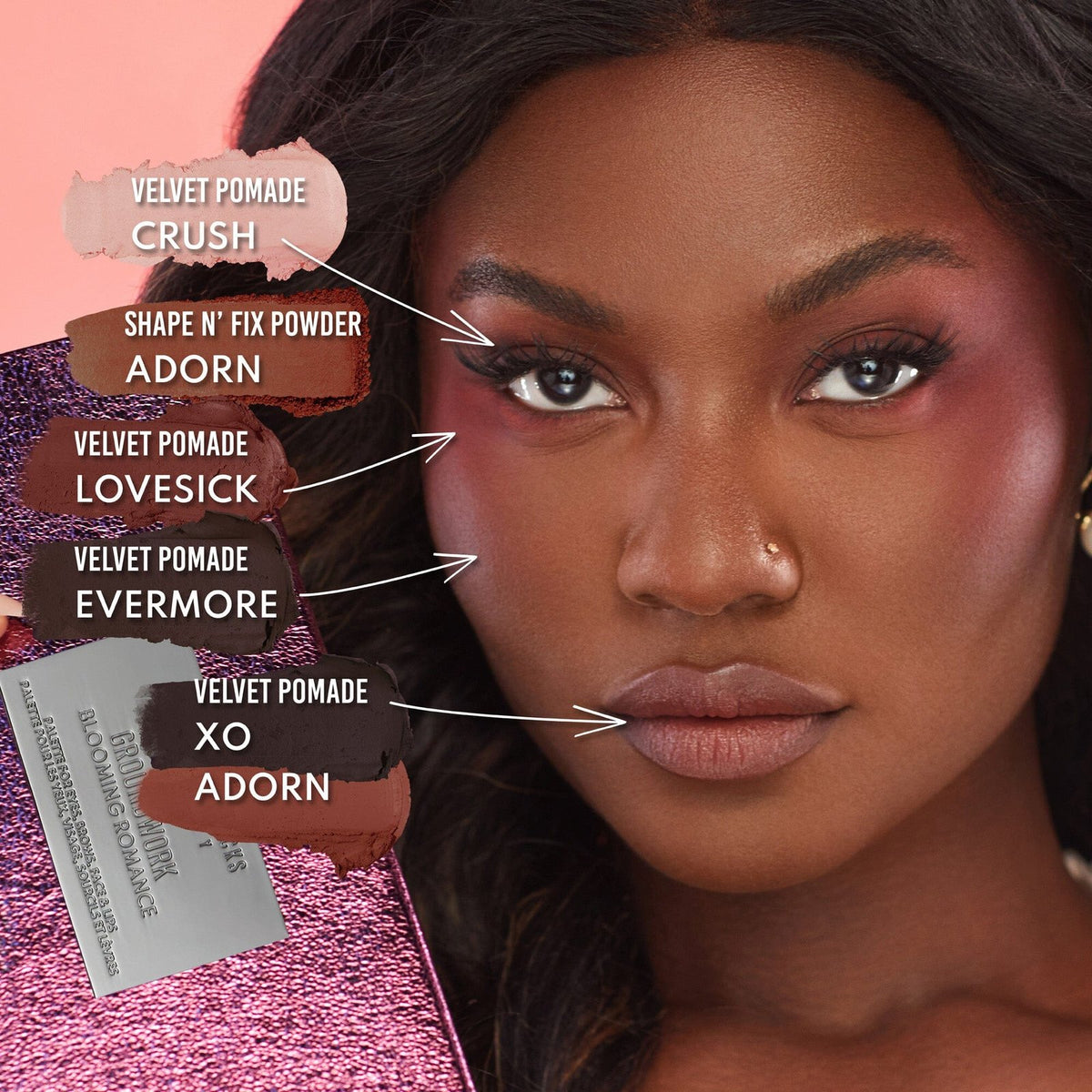 Danessa Myricks - Groundwork Palette Blooming Romance