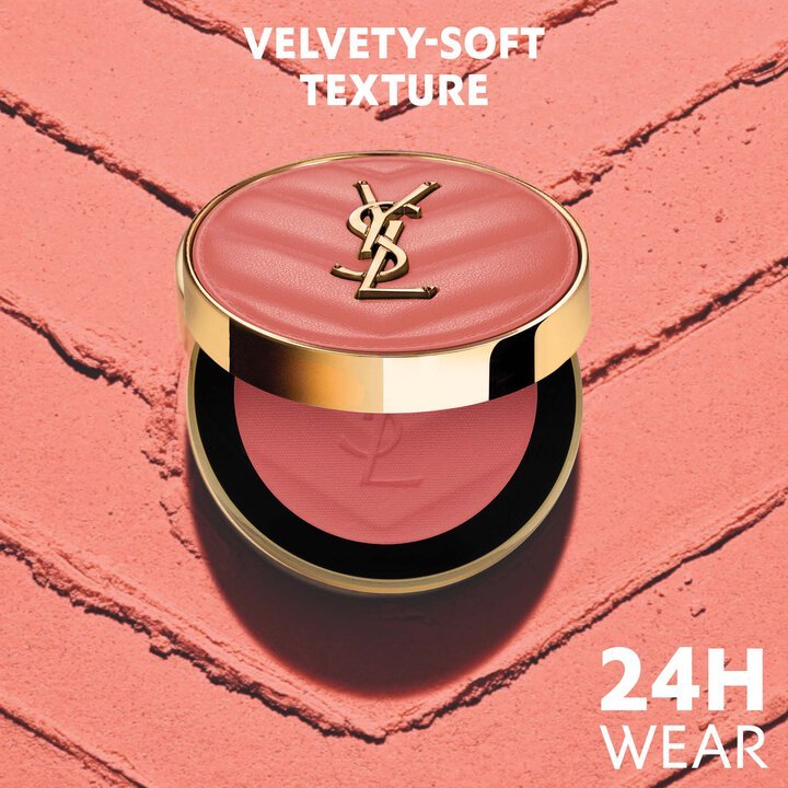 Variant: 37 Peachy Nude | YSL MAKE ME BLUSH 24H BUILDABLE BLURRING POWDER BLUSH