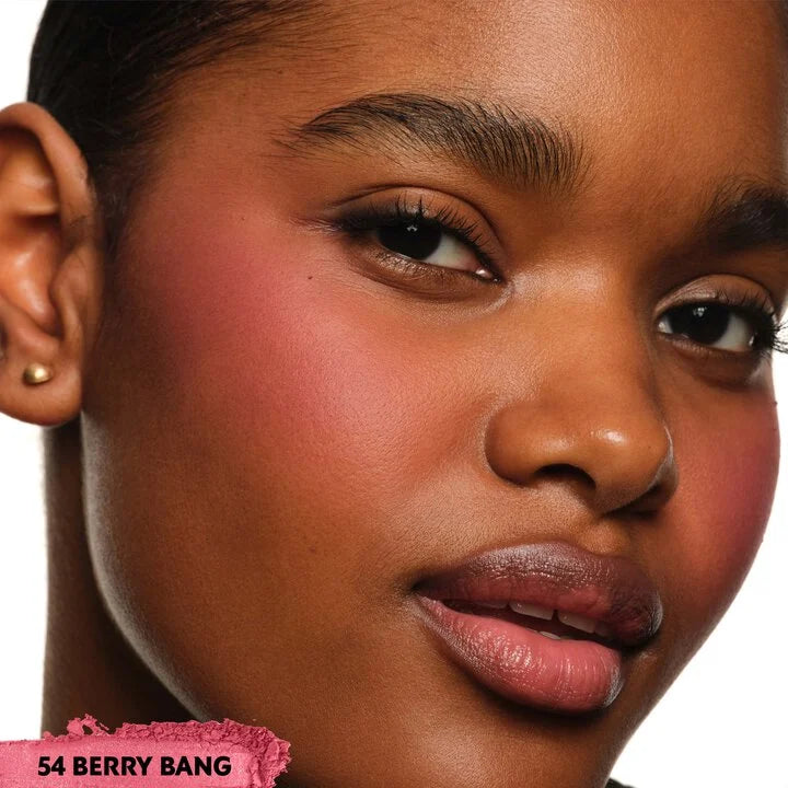 Variant: 54 Berry Bang | YSL MAKE ME BLUSH 24H BUILDABLE BLURRING POWDER BLUSH