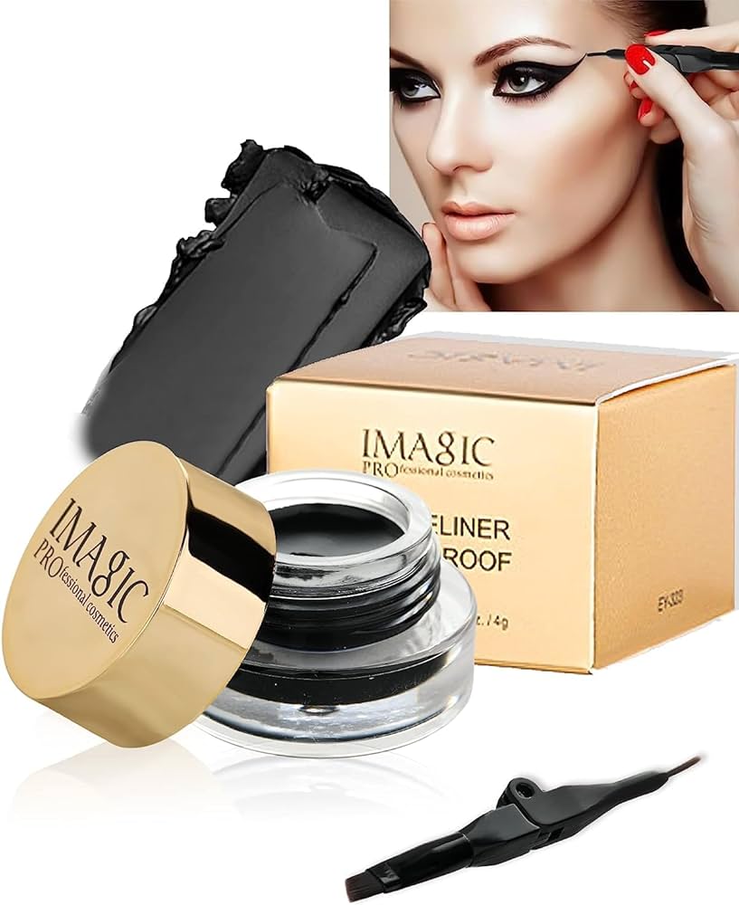 IMAGIC Professional Cosmetic GEL EYELINER Black