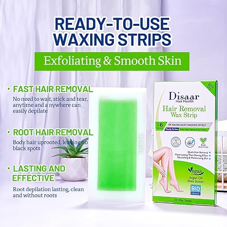 DISAAR - Hair Removal Wax Stripe Combo 3 Pac