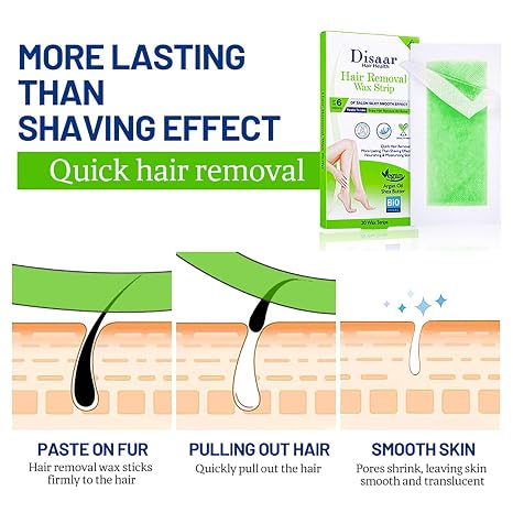 DISAAR - Hair Removal Wax Stripe Combo 3 Pac
