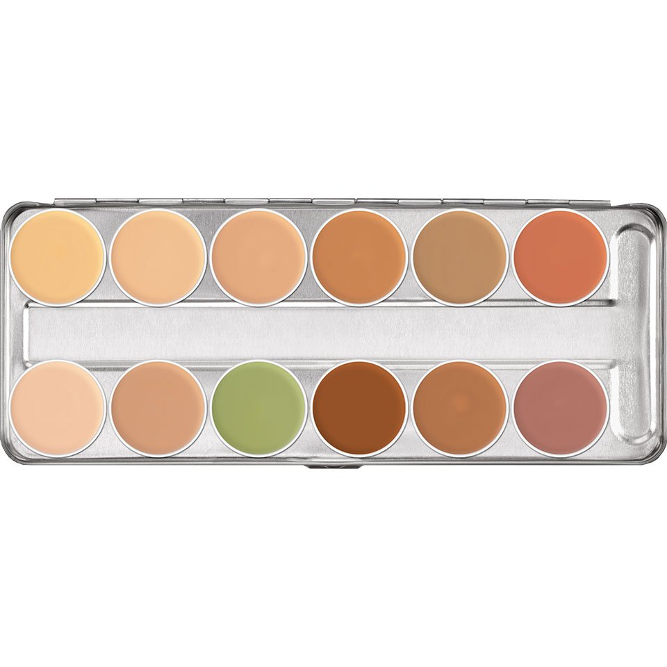 Kryolan - Dermacolor Camouflage Creme Palette Delhi 1