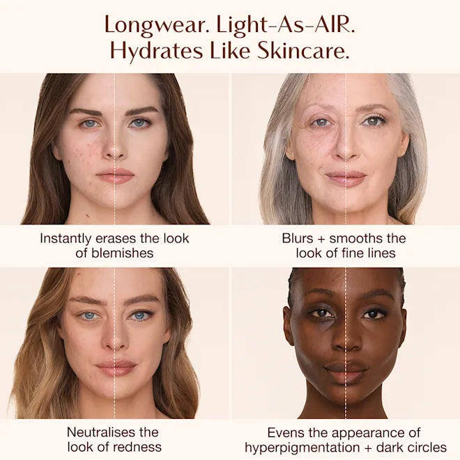 Charlotte Tilbury AIRbrush Flawless Foundation – Buildable 30 ml