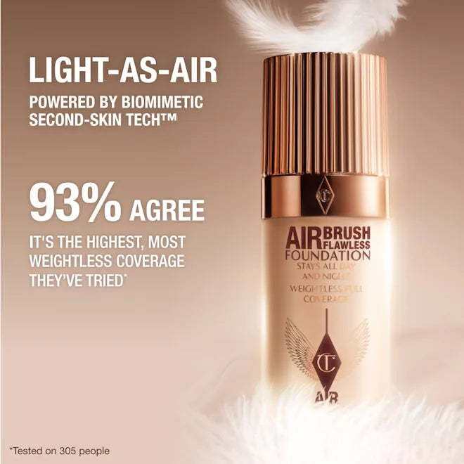 Charlotte Tilbury AIRbrush Flawless Foundation – Buildable 30 ml