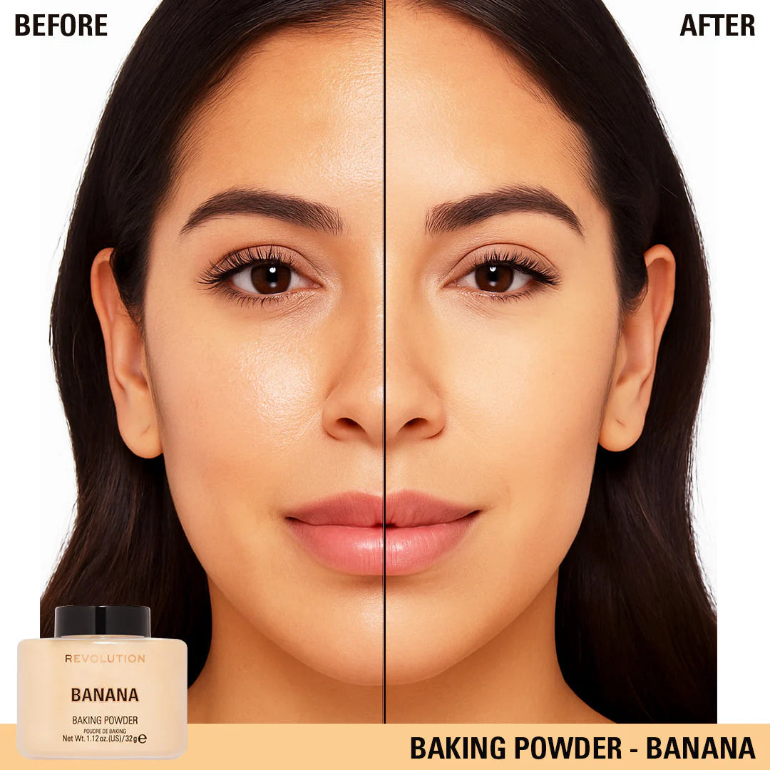 Variant: Banana | Makeup Revolution - Loose Baking Powder