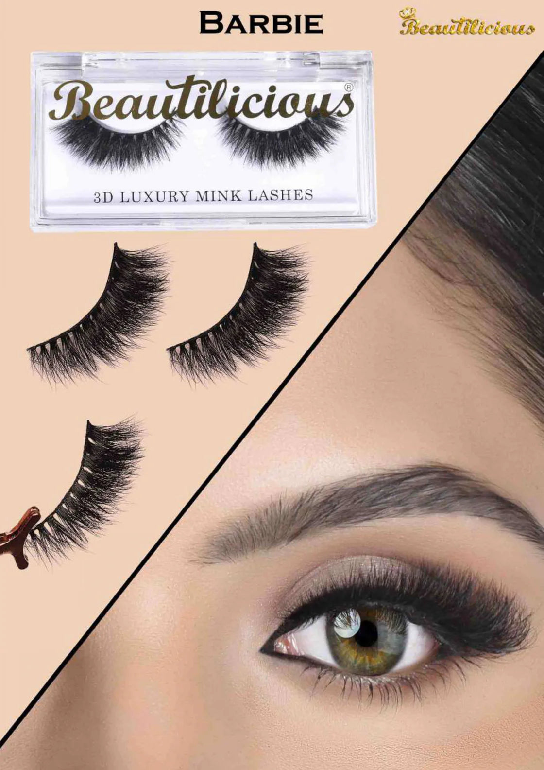 Beutilicious - Mink Eyelash - Barbie
