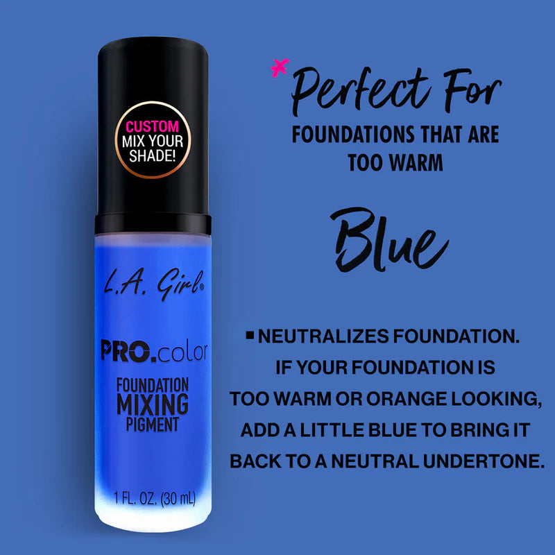 Variant: GLM714 Blue | L.A. Girl - PRO.color Foundation Mixing Pigment