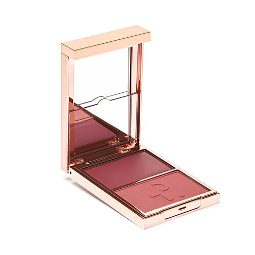 PATRICK TA MAJOR DOUBLE-TAKE CRÈME & POWDER BLUSH DUO She's Blushing